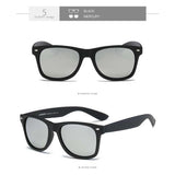Fashion Rivet Polarized Sunglasses Men Driving Shades Square Frame Retro Goggles Male Sun glasses Brand Designer Vintage Glasses