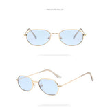 Women Sunglasses Brand Designer Vintage Irregular Blue Pink Glasses Female Retro Polygon Sun glasses Ocean Eyewear Retro Shades